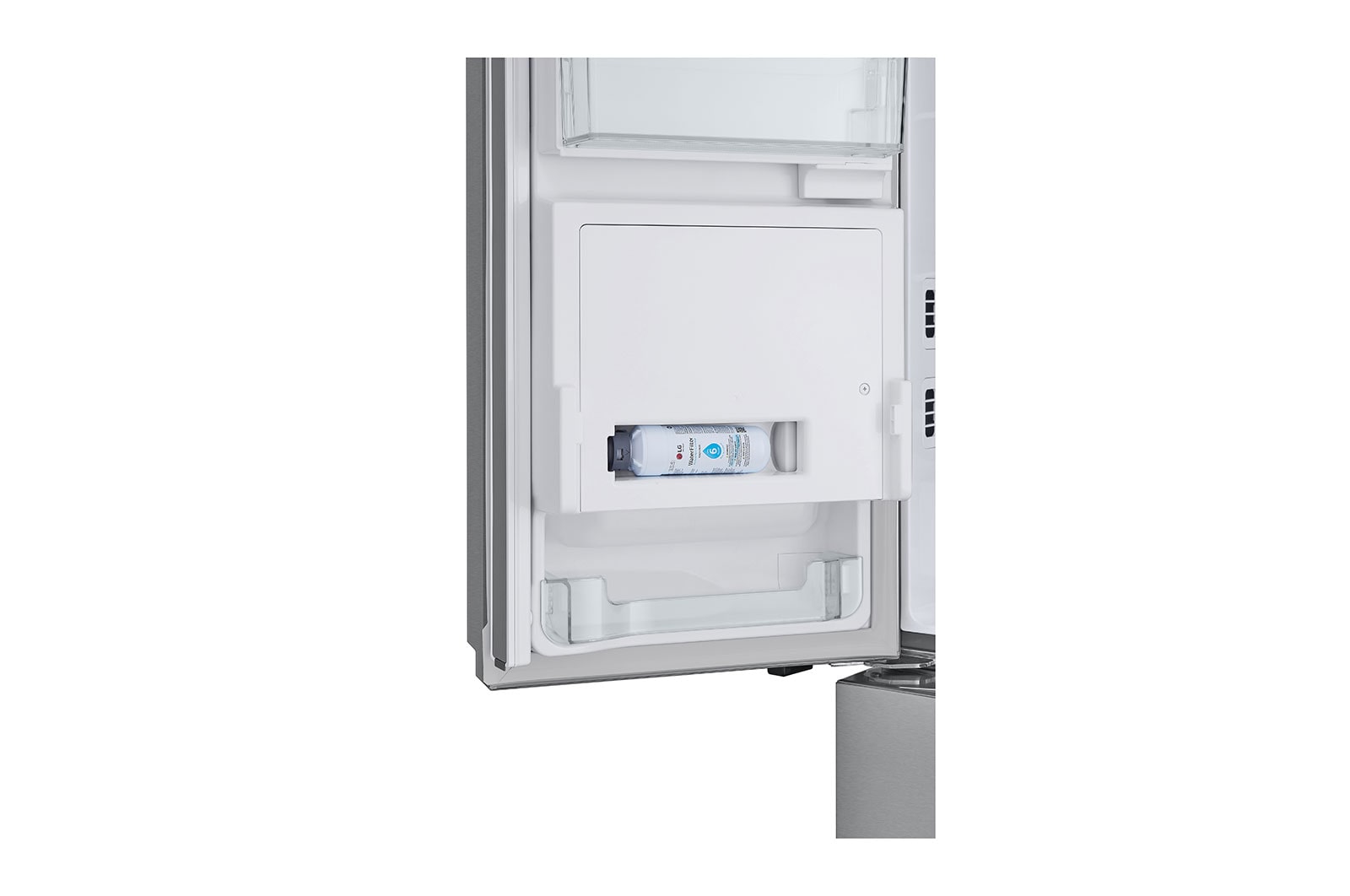 LG Réfrigérateur avec porte à deux battants Counter-Depth MAX<sup>MC</sup> de 26 pi³ avec quatre types de glace, LRYXC2606S