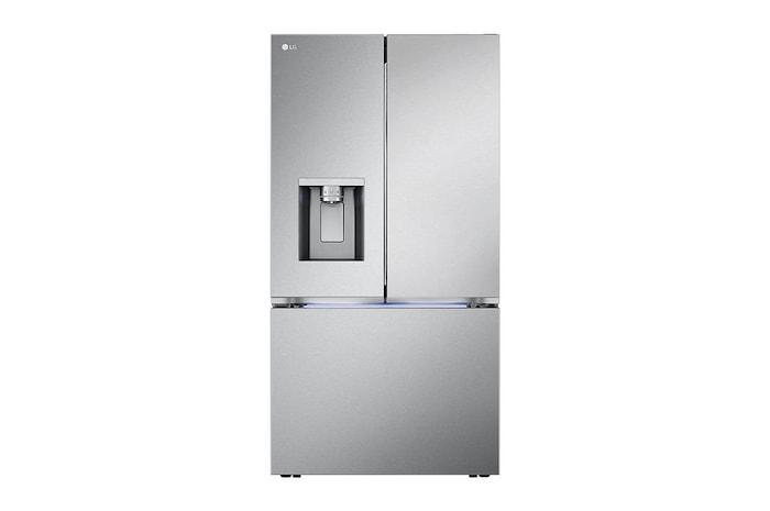 Vue avant de Réfrigérateur 3 portes de 31 pi³ avec quatre types de glace, LRYXS3106S