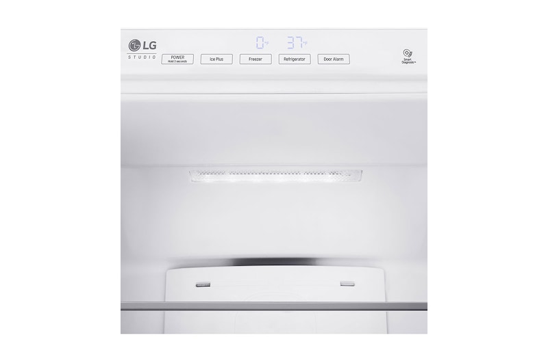 LG Congélateur en bas prêt pour panneaux de 22 po, 2 portes combi avec profondeur de comptoir de 9 pi³, LSBNC1021P