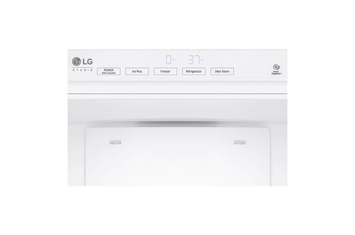 LG Congélateur en bas prêt pour panneaux de 22 po, 2 portes combi avec profondeur de comptoir de 9 pi³, LSBNC1021P
