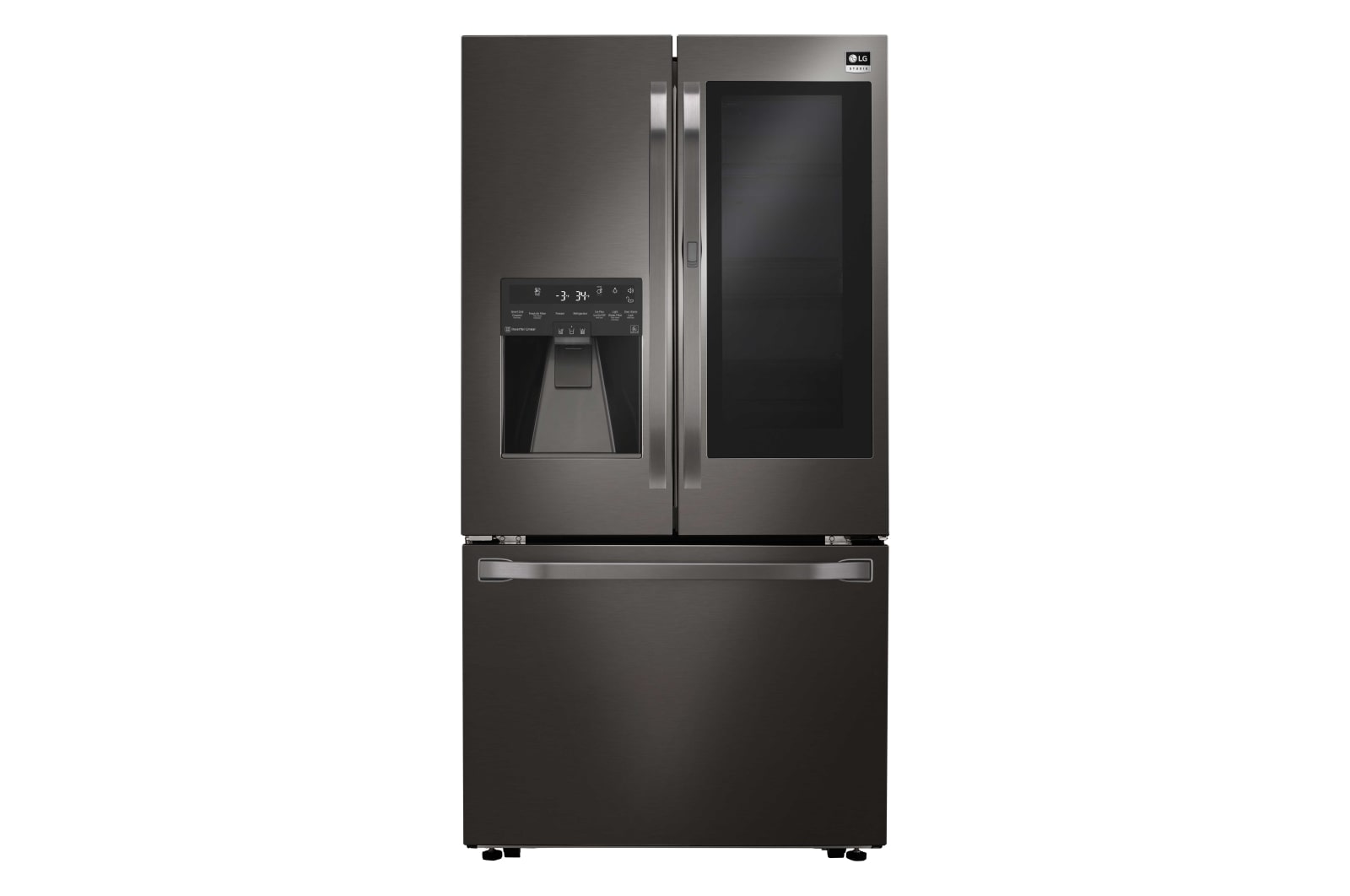 LG STUDIO – Réfrigérateur InstaView<sup>MC</sup> de 36 po à profondeur de comptoir avec Porte dans la porte<sup>MD</sup>, d’une capacité de 24 pi³, LSFXC2496D