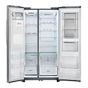 LG Réfrigérateur côte à côte à profondeur de comptoir avec Porte dans la porte<sup>MD</sup>et technologie InstaView<sup>MC</sup>, d’une capacité de 22 pi³, LSXC22396S