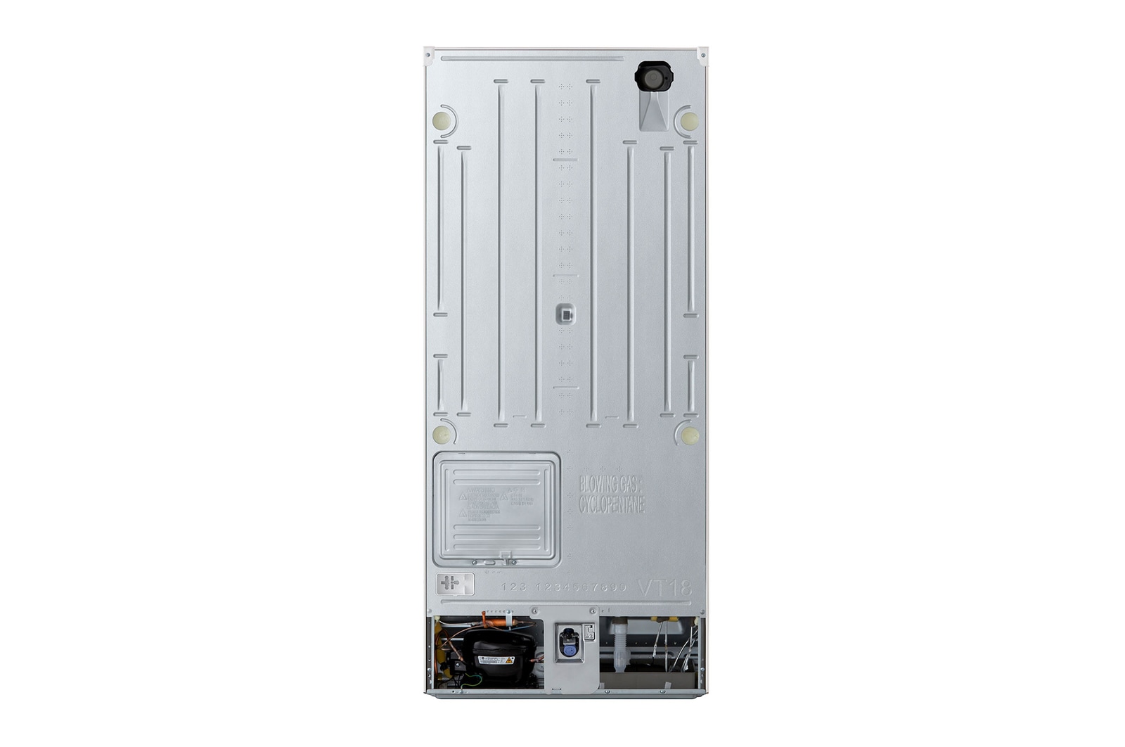 LG Réfrigérateur de 18 pi³ à congélateur en haut de 28 po, LT18S2100W