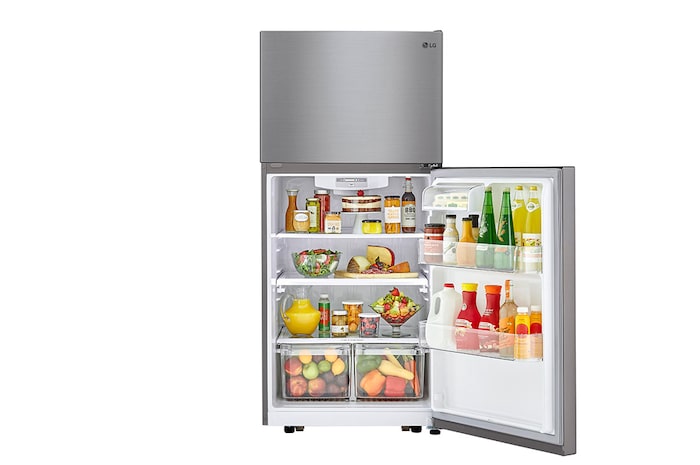 LG Réfrigérateur avec congélateur en haut de 20 pi<sup>3</sup> d’une largeur de 30 po, LTCS20020V