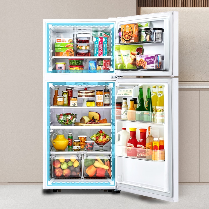 'Large Capacity, 20 cu ft.