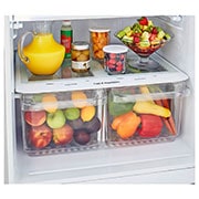 LG Réfrigérateur avec congélateur en haut de 20 pi3 d’une largeur de 30 po, LTCS20020W