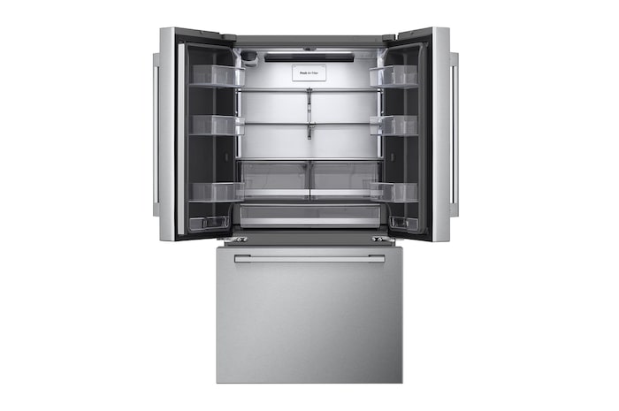 Vue de l'avant tout ouvert