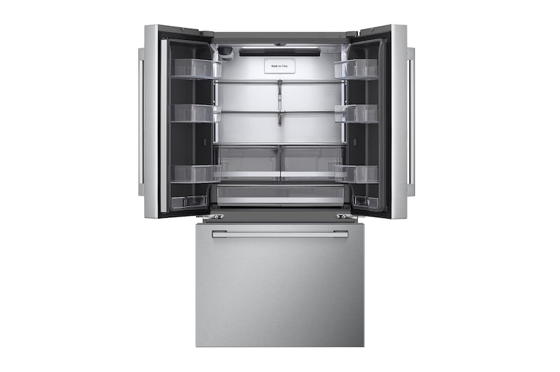 Vue de l'avant tout ouvert