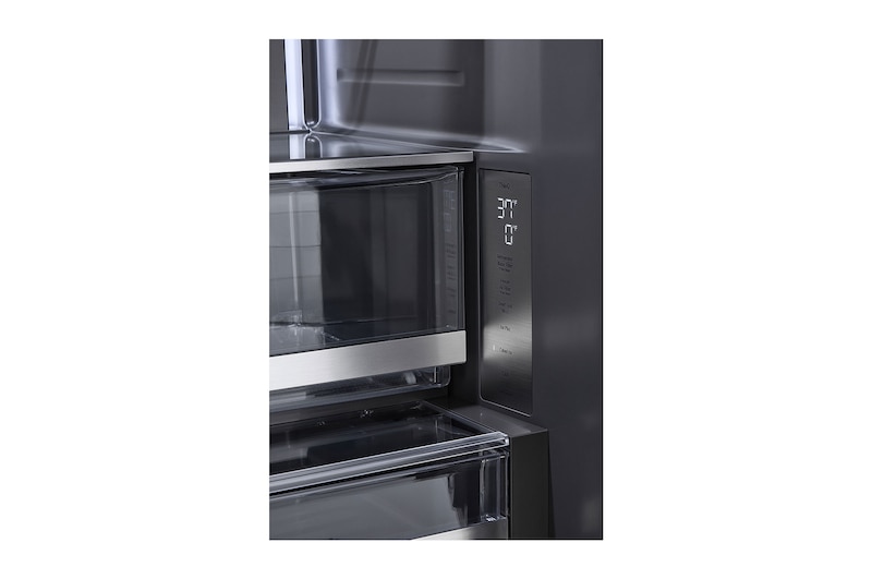 Vue du panneau de commande