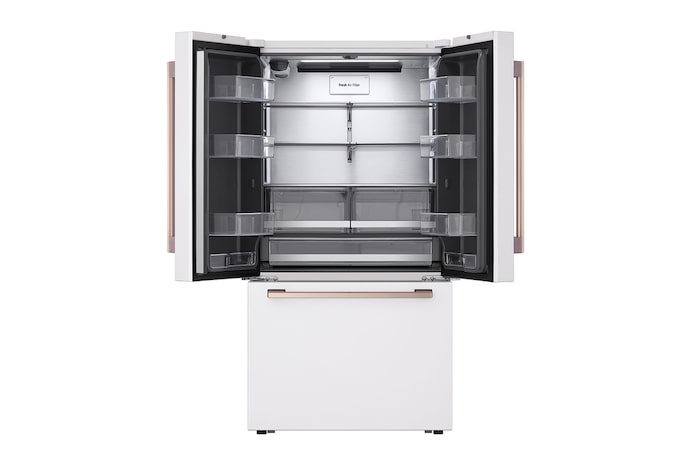 LG Réfrigérateur à profondeur de comptoir MAXMCà trois portes avec porte à deux battants, SRFB27W3, SRFB27W3