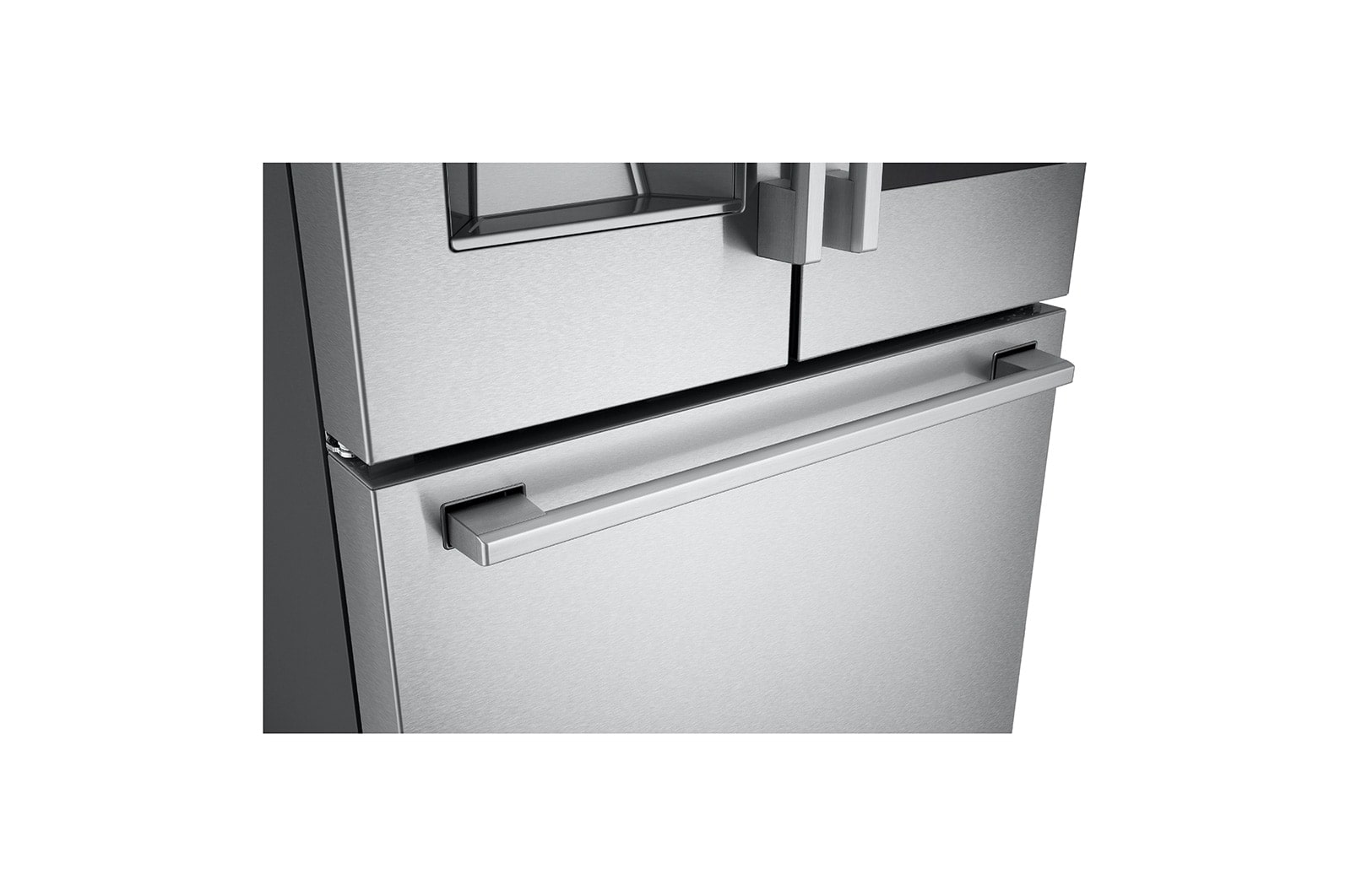 LG Réfrigérateur intelligent LG STUDIO de 24 pi³ à profondeur de comptoir et à grande capacité, avec InstaView<sup>MD</sup>, Porte dans la porte<sup>MD</sup> et machine à glaçons Craft Ice<sup>MC</sup>, SRFVC2416S