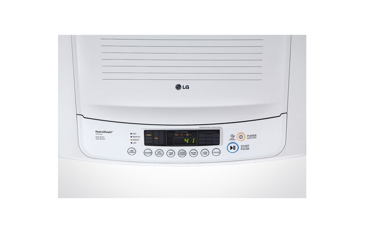 LG Sécheuse électrique à super grande capacité de 7,3 pi 3 avec séchage par détecteur, DLE1101W