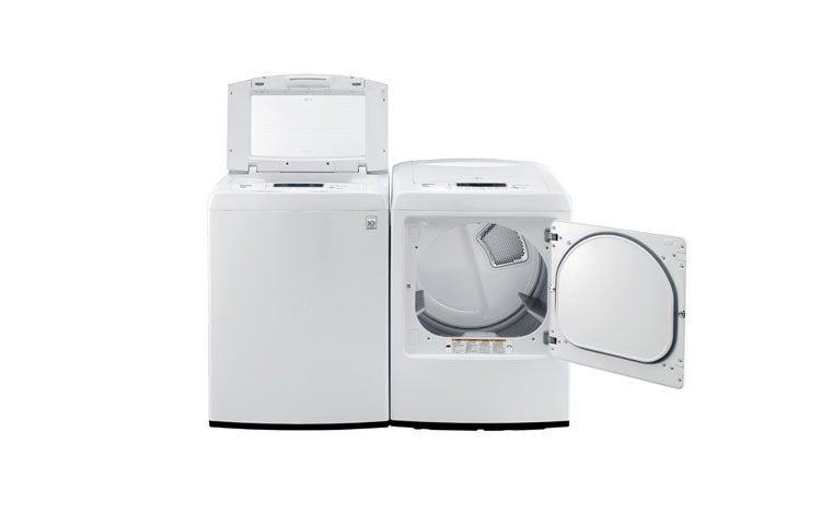 LG Sécheuse électrique à super grande capacité de 7,3 pi 3 avec séchage par détecteur, DLE1101W