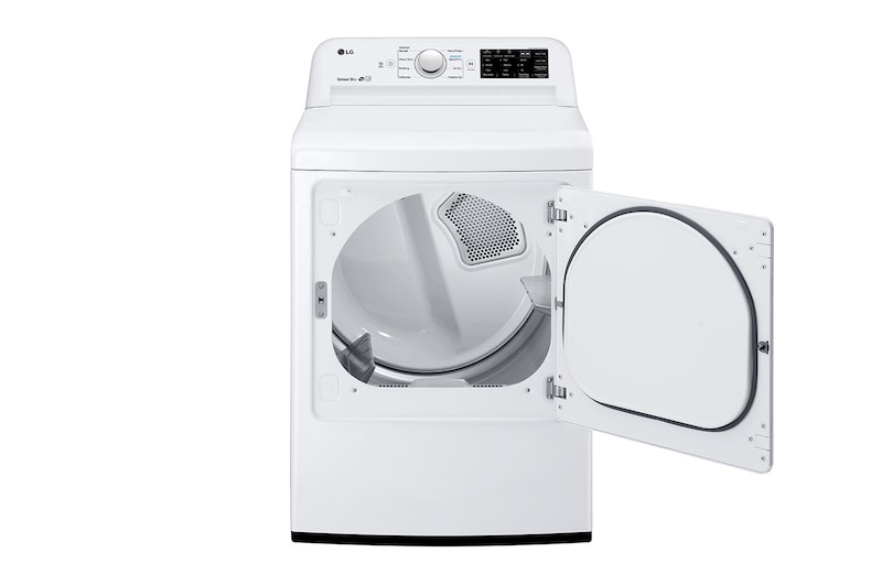 LG Sécheuse électrique à ultra grande capacité de 7,3 pi³ dotée des fonctionnalités d’économie d’énergie et Smart Diagnosis<sup>MC</sup>, DLE7100W