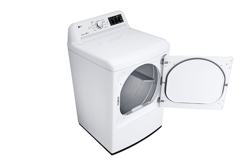 LG Sécheuse électrique à ultra grande capacité de 7,3 pi³ dotée des fonctionnalités d’économie d’énergie et Smart Diagnosis<sup>MC</sup>, DLE7100W