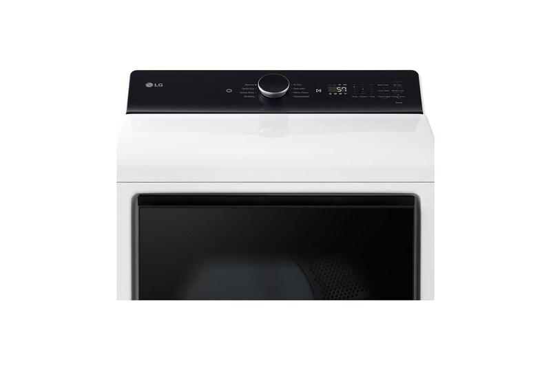 LG Sécheuse de 7,3 pi3 à super capacité dotée de la porte EasyLoad<su>MC</sup>, DLE8400WE