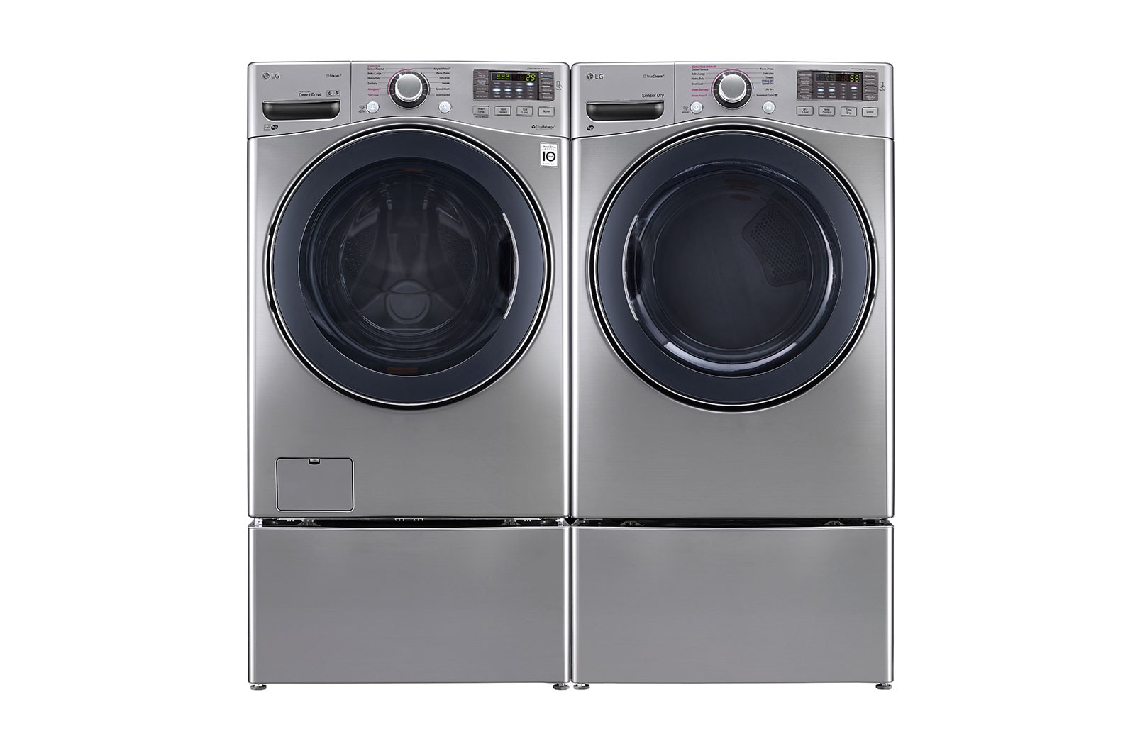 LG Sécheuse électrique SteamDryer<sup>MC</sup> d’une super grande capacité de 7,4 pi 3 dotée de la technologie NFC, DLEX3570V