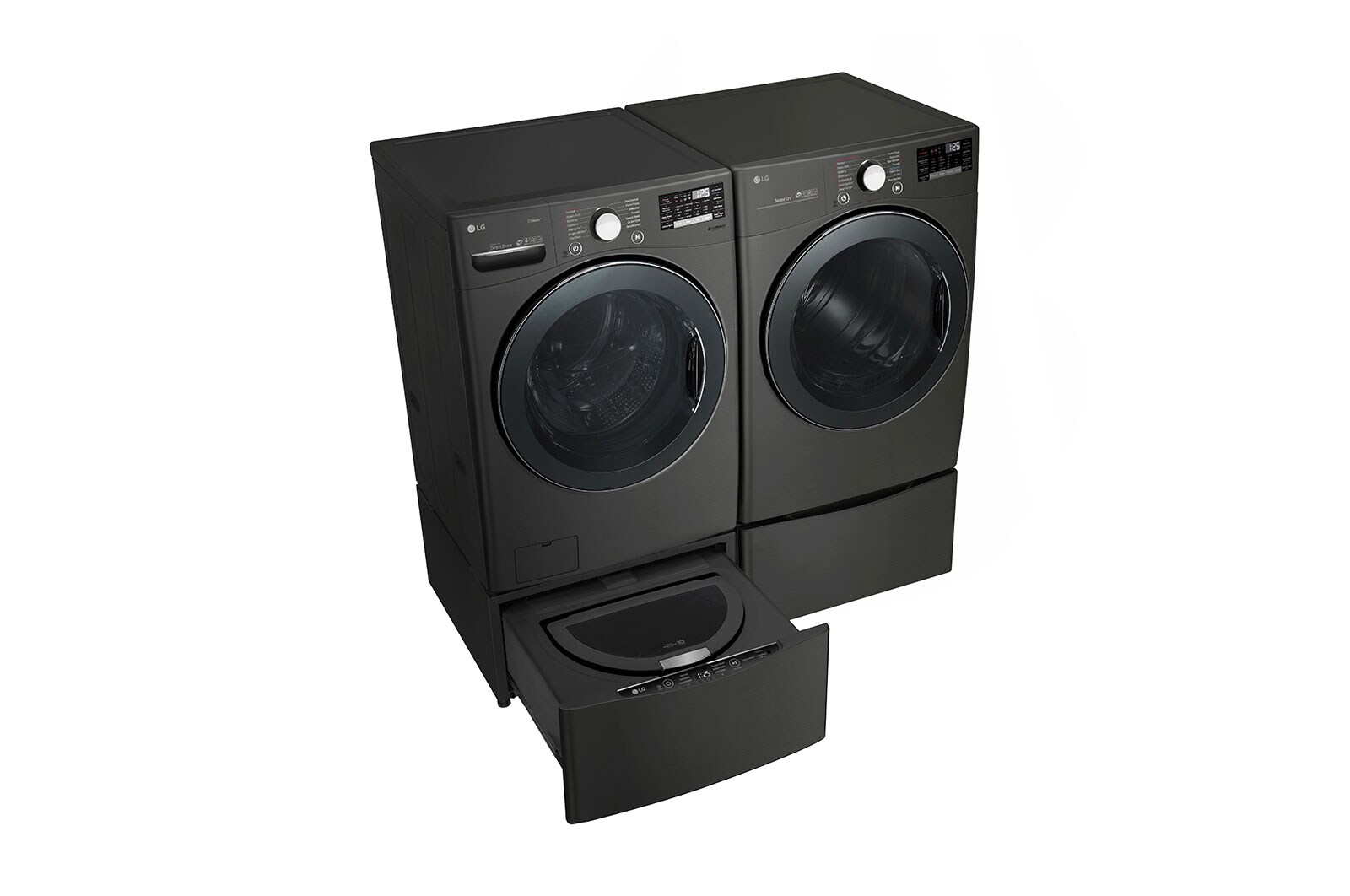 LG Sécheuse électrique intelligente de 7,4 pi³ avec Wi-Fi et TurboSteam<SUP>MC</SUP>, DLEX3900B