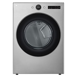 Sécheuse électrique à chargement frontal intelligente à super grande capacité de 7,4 pi³ avec séchage par détecteur et technologie à la vapeur, homologuée ENERGY STAR<sup>MD</sup>