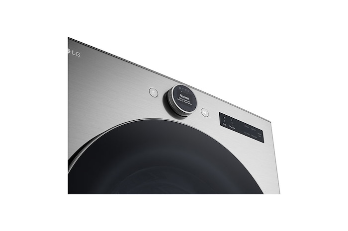LG Sécheuse électrique à chargement frontal intelligente à super grande capacité de 7,4 pi³ avec séchage par détecteur et technologie à la vapeur, homologuée ENERGY STAR<sup>MD</sup>, DLEX5500V