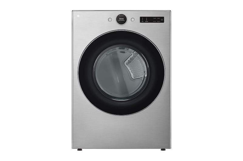 LG Sécheuse électrique à chargement frontal intelligente à super grande capacité de 7,4 pi³ avec séchage par détecteur et technologie à la vapeur, homologuée ENERGY STAR<sup>MD</sup>, DLEX5500V
