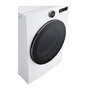 LG Sécheuse électrique à chargement frontal intelligente à super grande capacité de 7,4 pi³ avec séchage par détecteur et technologie à la vapeur,  homologuée ENERGY STAR<sup>MD</sup>, DLEX5500W