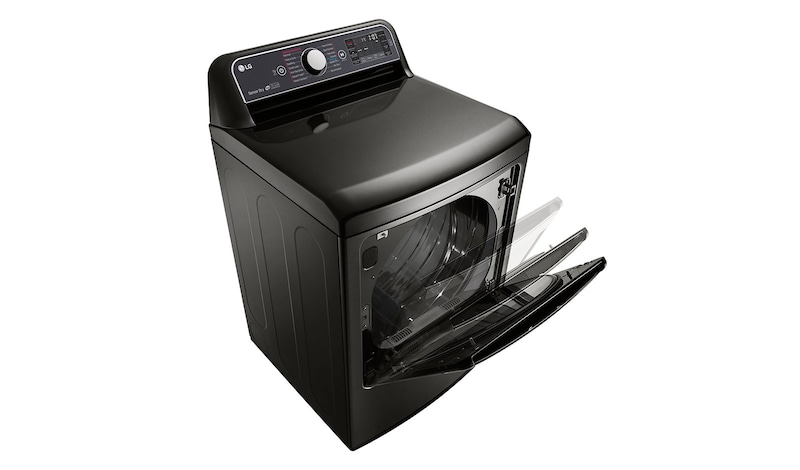 LG Sécheuse TurboSteam<sup>MC</sup> de 7,3 pi³ avec porte à ouverture double EasyLoad<sup>MC</sup>, DLEX7600KE