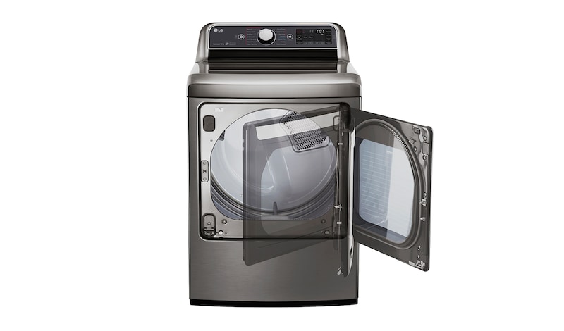 LG Sécheuse TurboSteam<sup>MC</sup> de 7,3 pi³ avec porte à ouverture double EasyLoad<sup>MC</sup>, DLEX7600VE