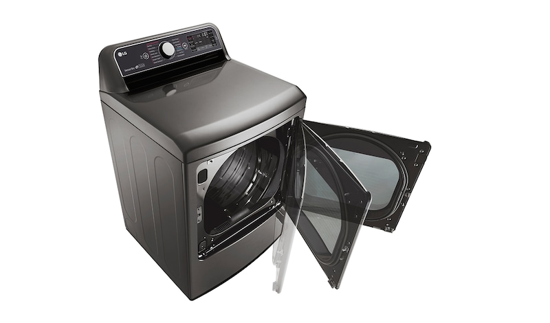 LG Sécheuse TurboSteam<sup>MC</sup> de 7,3 pi³ avec porte à ouverture double EasyLoad<sup>MC</sup>, DLEX7600VE