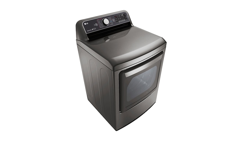LG Sécheuse TurboSteam<sup>MC</sup> de 7,3 pi³ avec porte à ouverture double EasyLoad<sup>MC</sup>, DLEX7600VE