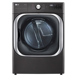 Sécheuse électrique à chargement frontal à hyper grande capacité de 9 pi³ avec intelligence intégrée, prise en charge du Wi-Fi et technologie TurboSteam<sup>MC</sup>