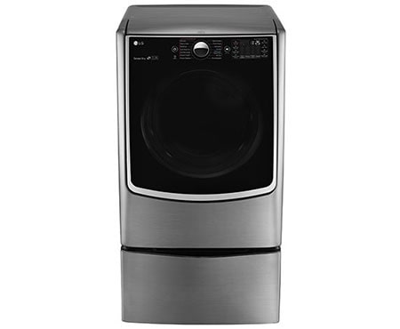 Vue avant de Sécheuse électrique SteamDryer<sup>MC</sup> à super grande capacité de 9,0 pi 3 dotée de la technologie TurboSteam<sup>MC</sup> DLEX9000V