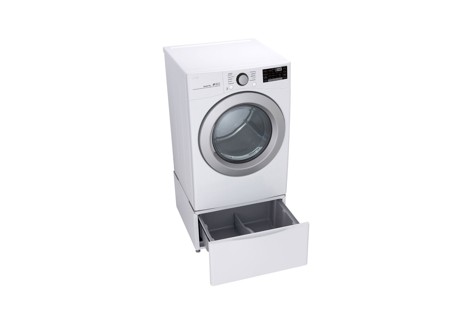 LG Sécheuse au gaz intelligente à ultra grande capacité (7,4 pi³) prenant en charge le <br>Wi-Fi, DLG3501W