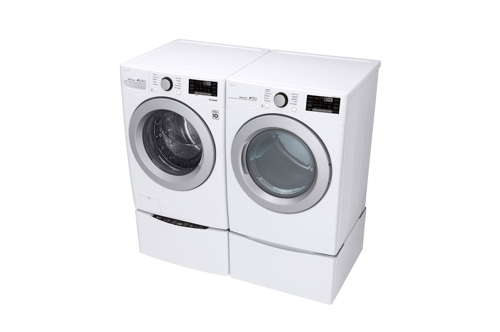 LG Sécheuse au gaz intelligente à ultra grande capacité (7,4 pi³) prenant en charge le <br>Wi-Fi, DLG3501W