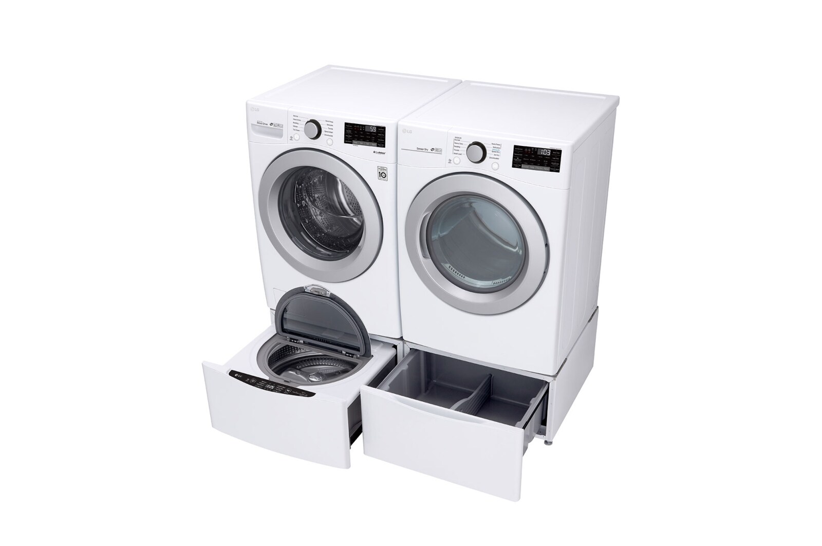 LG Sécheuse au gaz intelligente à ultra grande capacité (7,4 pi³) prenant en charge le <br>Wi-Fi, DLG3501W