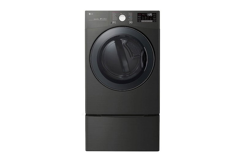 LG Sécheuse intelligente au gaz et à l’électricité avec Wi-Fi et TurboSteam<sup>MC</sup> de 7,4 pi³, DLGX3901B