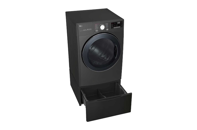 LG Sécheuse intelligente au gaz et à l’électricité avec Wi-Fi et TurboSteam<sup>MC</sup> de 7,4 pi³, DLGX3901B