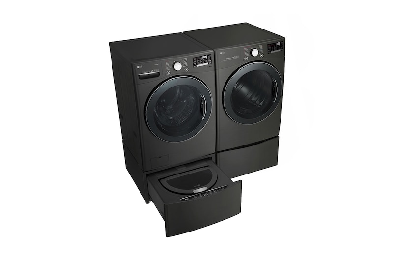 LG Sécheuse intelligente au gaz et à l’électricité avec Wi-Fi et TurboSteam<sup>MC</sup> de 7,4 pi³, DLGX3901B