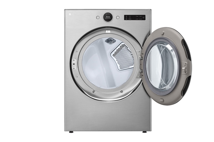 LG Sécheuse au gaz intelligente à chargement frontal à super grande capacité de 7,4 pi³, avec séchage par détecteur et technologie à la vapeur, DLGX5501V