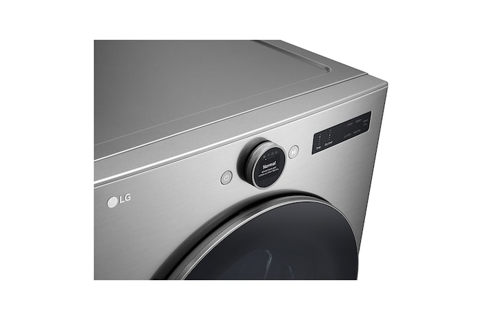 LG Sécheuse au gaz intelligente à chargement frontal à super grande capacité de 7,4 pi³, avec séchage par détecteur et technologie à la vapeur, DLGX5501V