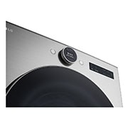 LG Sécheuse au gaz intelligente à chargement frontal à super grande capacité de 7,4 pi³, avec séchage par détecteur et technologie à la vapeur, DLGX5501V