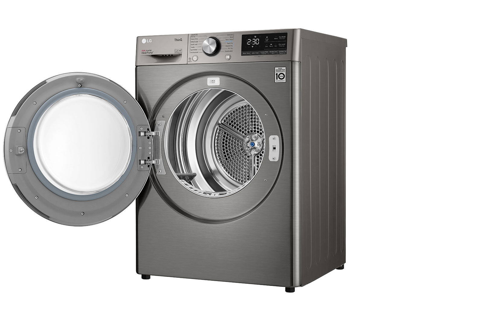LG Sécheuse à thermopompe d’une capacité de 4,2 pi³, DLHC1455P