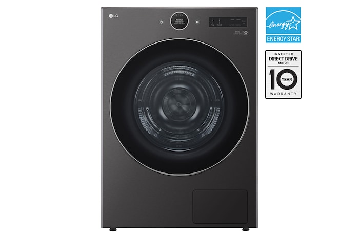 Vue avant de LG Appareils pour la lessive, Secheuses DLHC6702B