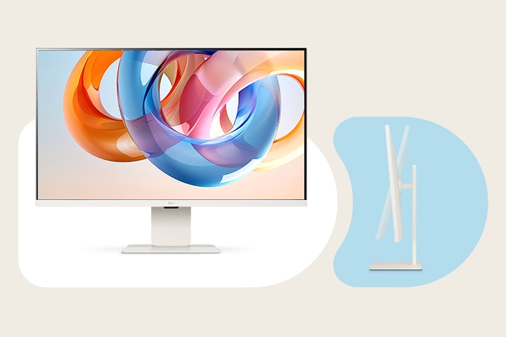 Design élégant et peu encombrant.