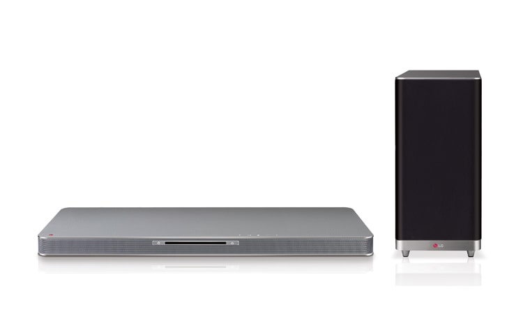 Vue avant de Barre de son SoundPlate de LG à 4.1 canaux de 320 watts LAB540W