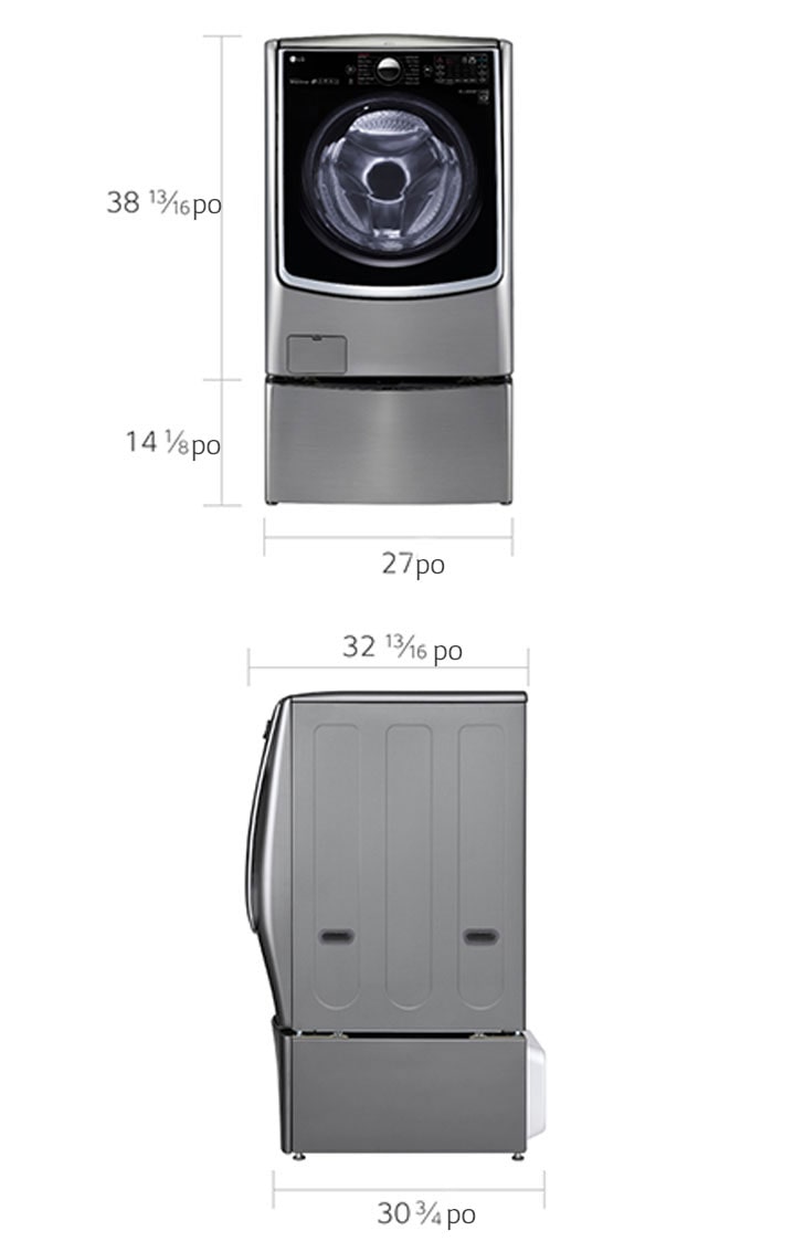 Machine à laver mobile de 1,8 pi3 – Canada