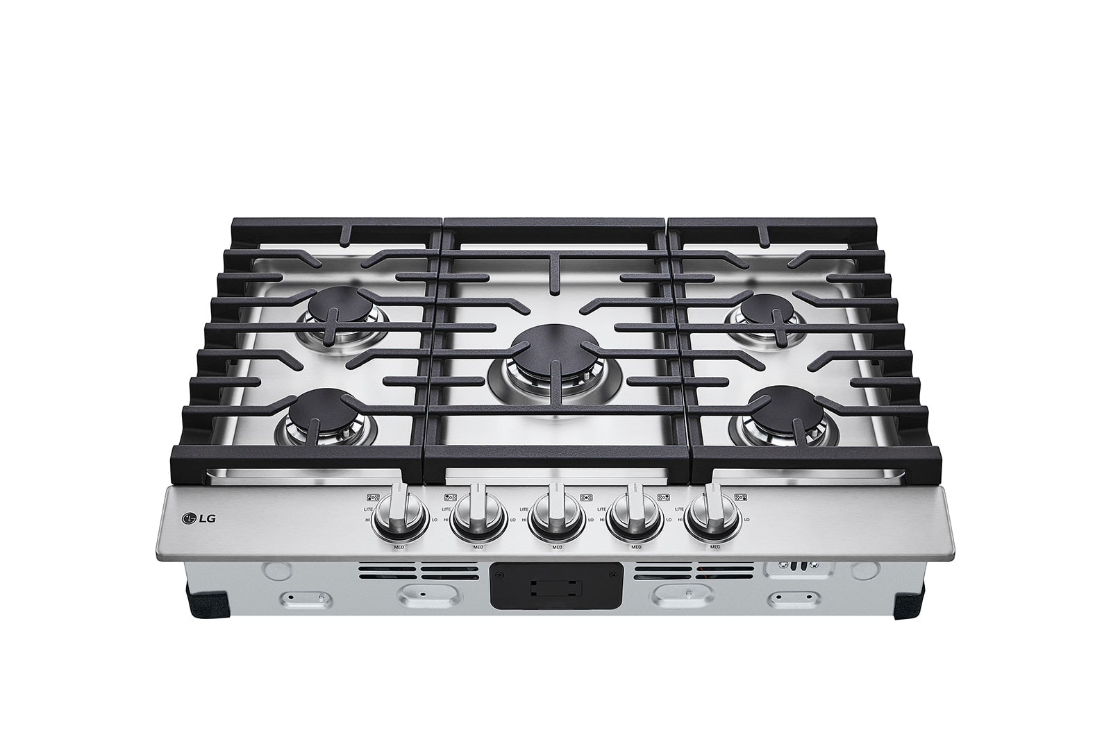 LG Surface de cuisson à gaz de 30 po avec brûleur UltraHeat<sup>MC</sup> de 20,000 BTU, CBGJ3023S