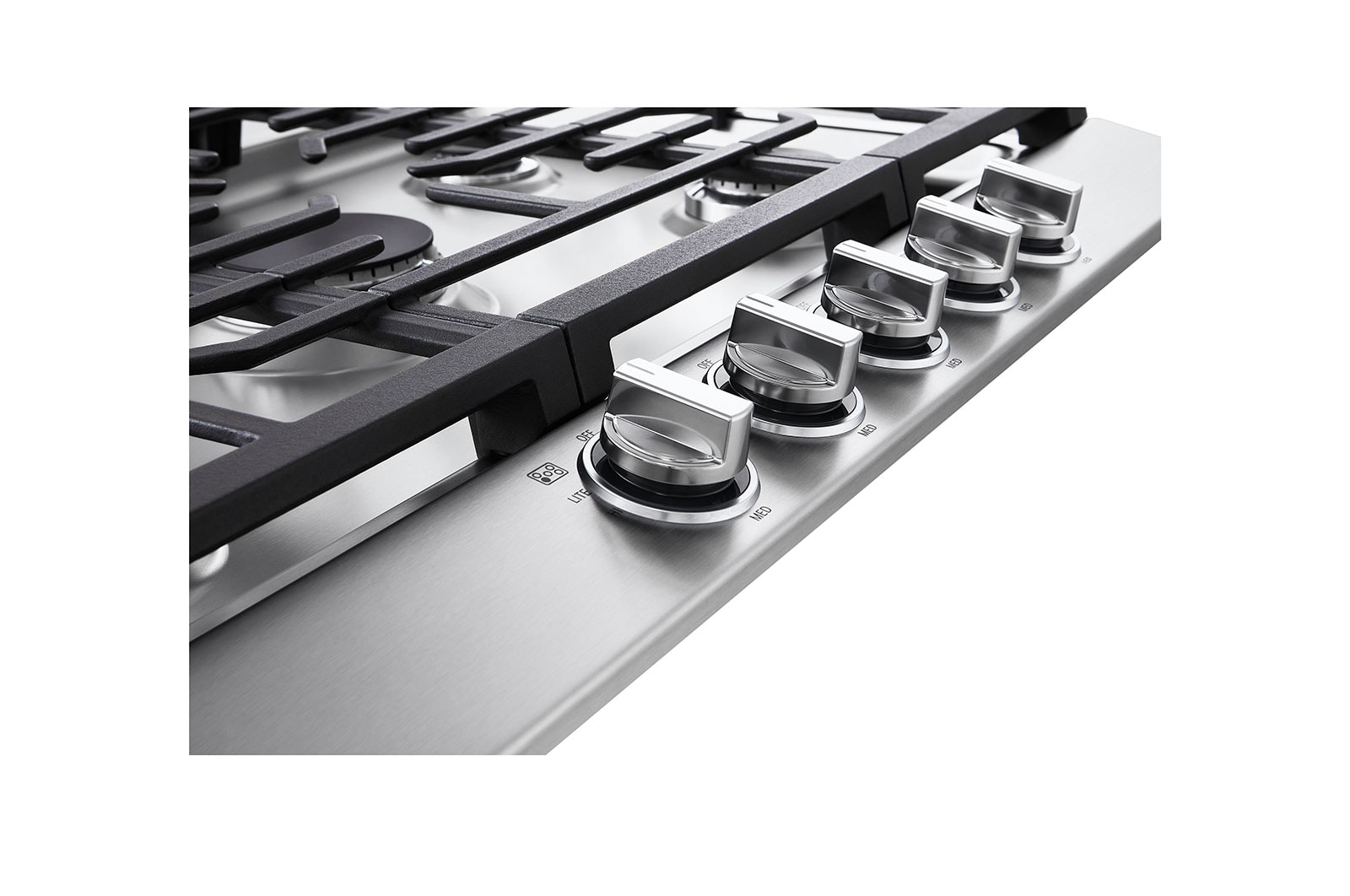 LG Surface de cuisson à gaz de 30 po avec brûleur UltraHeat<sup>MC</sup> de 20,000 BTU, CBGJ3023S