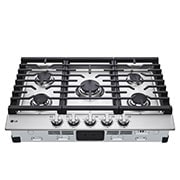 LG Surface de cuisson à gaz de 30 po avec brûleur UltraHeat<sup>MC</sup> de 20,000 BTU, CBGJ3023S