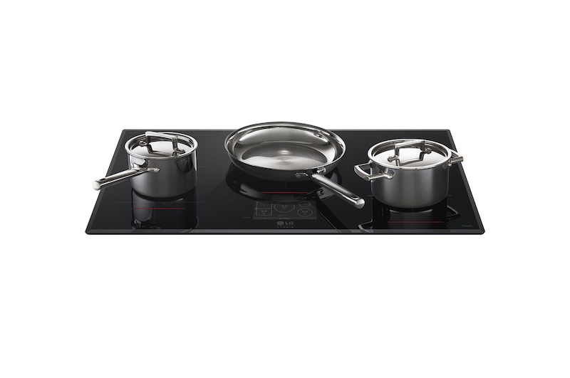 LG Plaque de cuisson à induction de 36 po avec 5 brûleurs et zone de cuisson Flex de LG STUDIO, CBIS3618BE